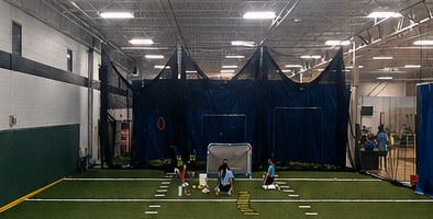 Cage tunnels at the Makos Training Facility